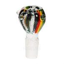 19Mm Rasta Stripe White Lattacino Bowl Accessories