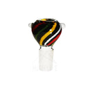 19Mm Rasta Swirl Black Bowl Accessories