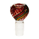 19Mm Rasta Swirl Stripe White Lattacino Bowl Accessories