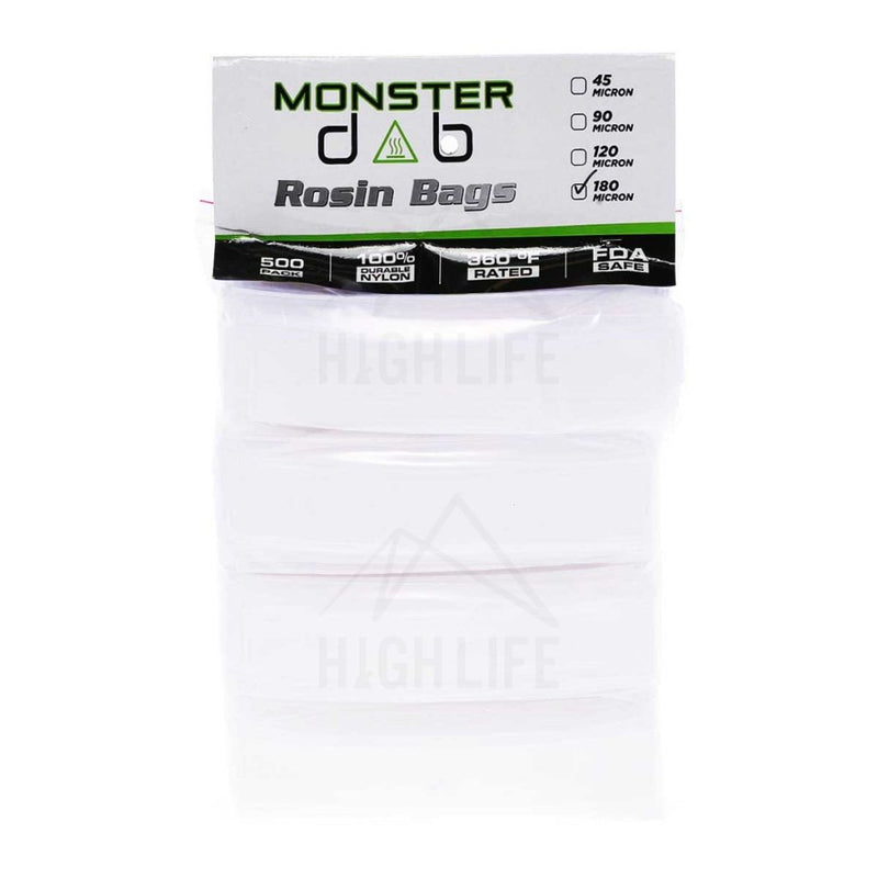 2 X 10 180 Micron Monster Dab Rosin Bag - 500 Units Extraction