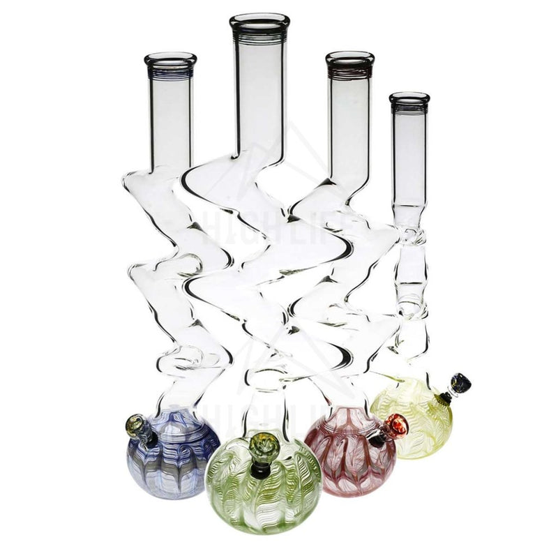 20 Five Elbow Bong With A Slide Bongs & Waterpipes