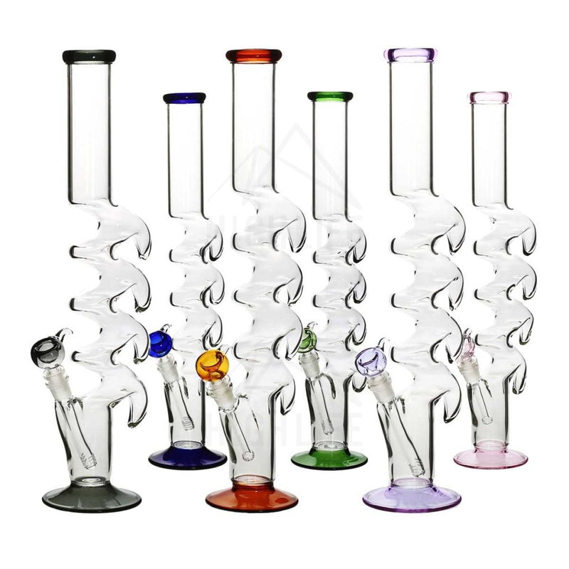 20 Quad Hook Bong Straight Tubes