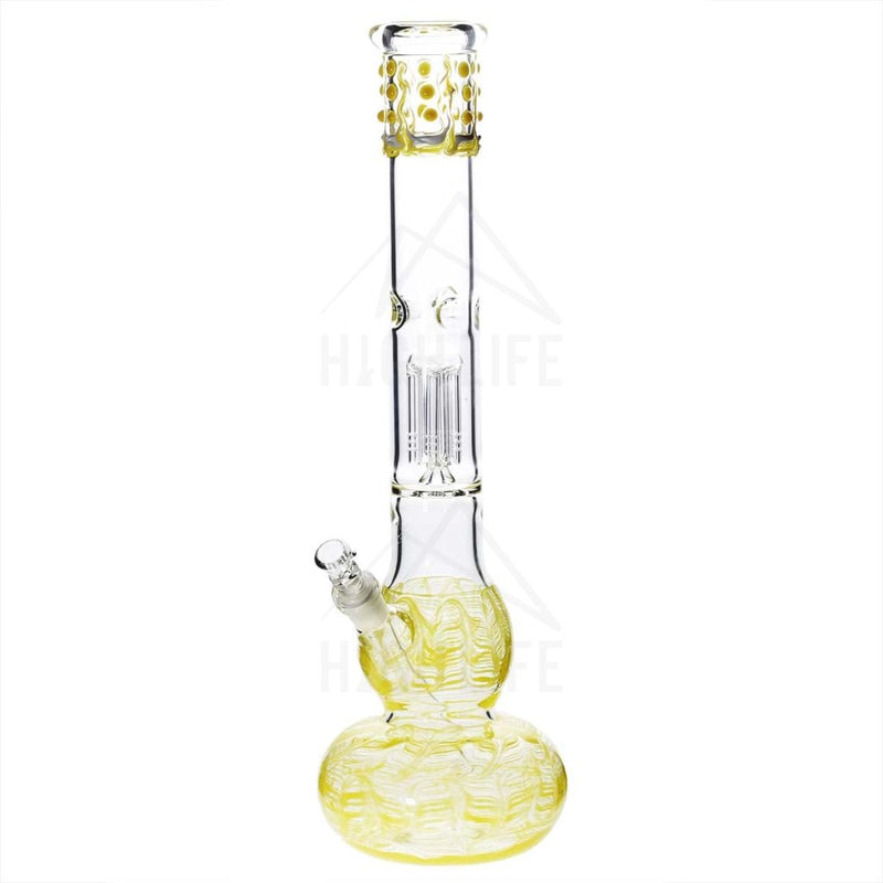 20 Single Tree Double Bubble Bong With Marbles Bongs & Waterpipes