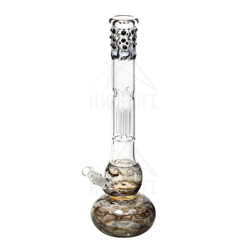 20 Single Tree Double Bubble Bong With Marbles Bongs & Waterpipes