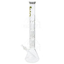 22 Bio Criss-Cross Showerhead Waterpipe - Rasta Bongs & Waterpipes