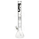 22 Bio Double Tree Beaker Bong Black Bongs & Waterpipes