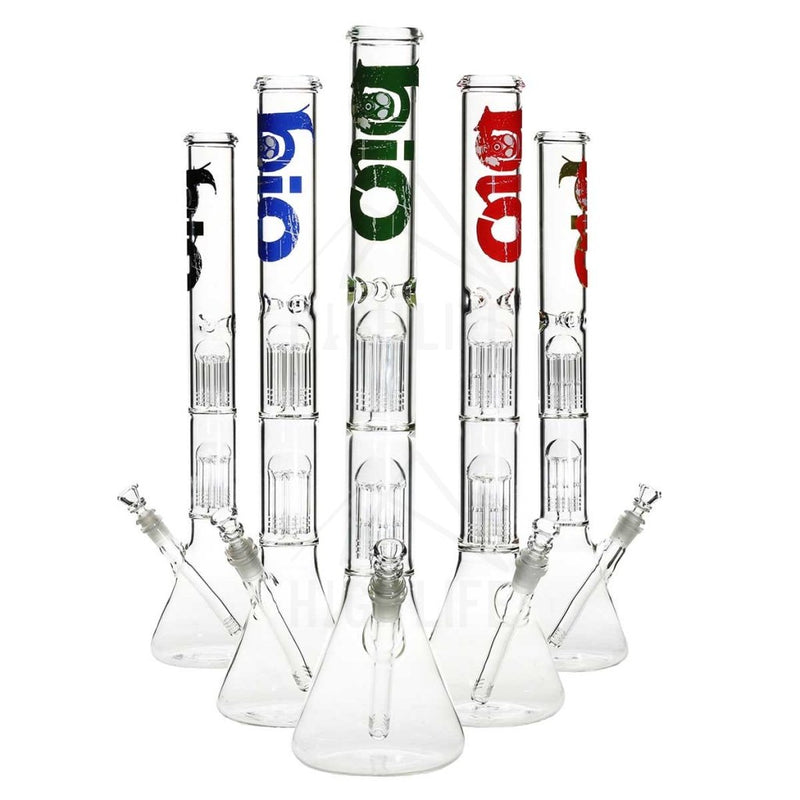 22 Bio Double Tree Beaker Bong Bongs & Waterpipes