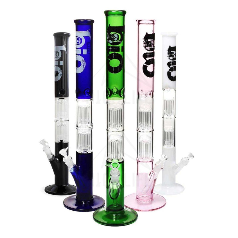 22 Bio Double Tree Straight Bong Bongs & Waterpipes