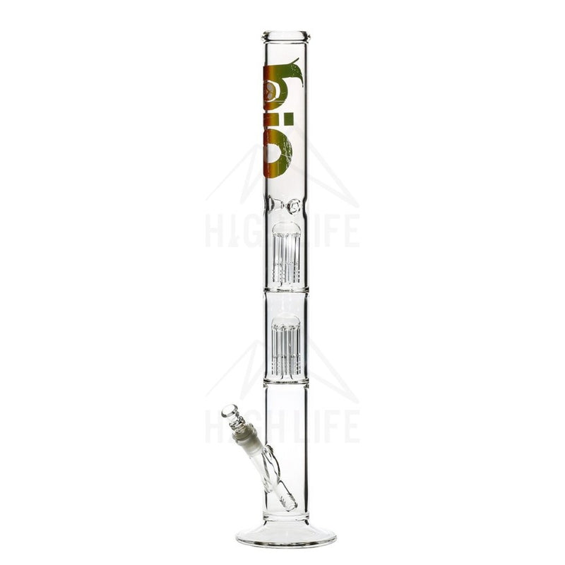 22 Bio Double Tree Straight Bong Rasta Bongs & Waterpipes