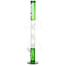 26 Bio Triple Tree Straight Bong Green Bongs & Waterpipes