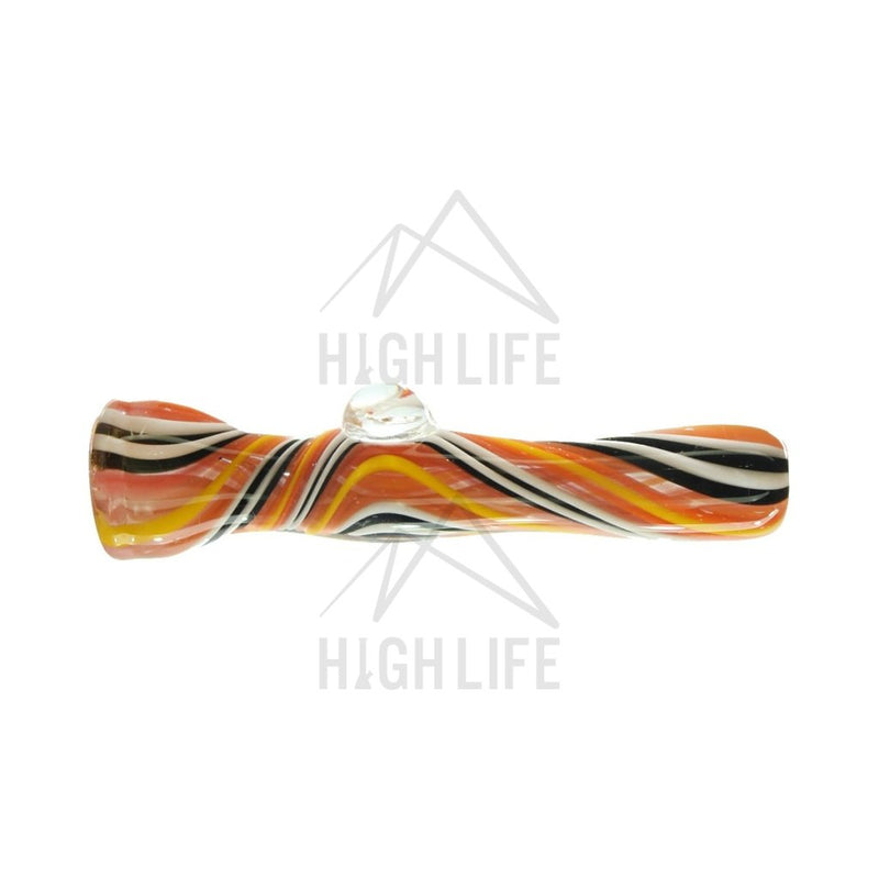 3 Candy Cane Chillum Hand Pipes