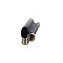 4 1/4 Metal Bammer Black Pipe Hand Pipes