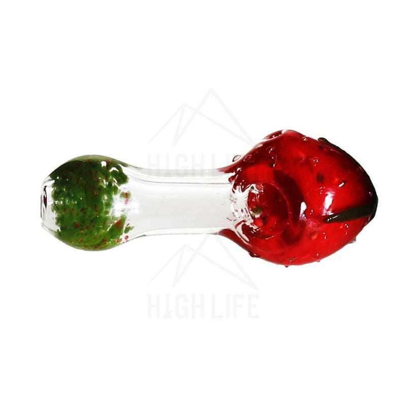 4 Frit Strawberry Hand Pipe Pipes