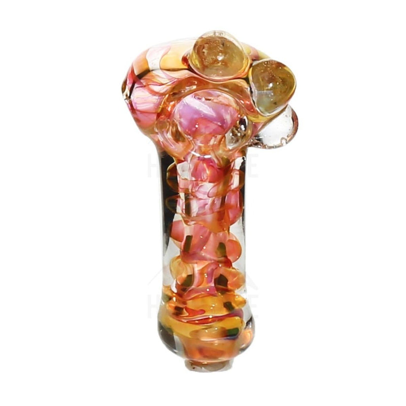 4 Fumed 3 Marbles Hand Pipe Pipes
