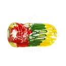 4 Heavy Rasta Brick Hand Pipe Pipes