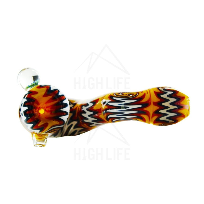 4 Multi-Sectional Fire Sherlock With Marble Hand Pipes