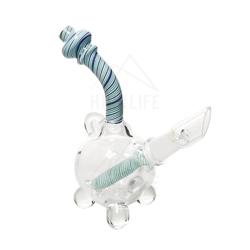 4 Pendant Dab Rig 10Mm - Blue Reversal Bubblers & Rigs