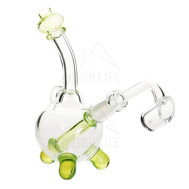 4 Pendant Dab Rig 10Mm - Slyme Bubblers & Rigs