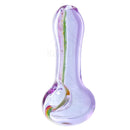 4 Purple Hand Pipe With Rasta Dichro Pipes