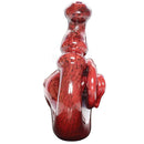 4 Rust Red Eye Sherlock Hand Pipes