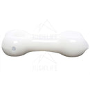 4" White Dog Bone Hand Pipe