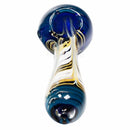 5 Classic Blue Tiger Hand Pipe Pipes