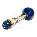 5 Classic Blue Tiger Hand Pipe Pipes