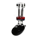 5 Heavy Black Head Bulge Hand Pipe Pipes