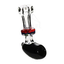 5 Heavy Black Head Bulge Hand Pipe Pipes
