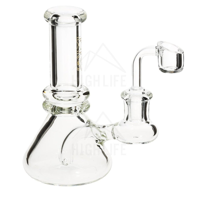 6 Bio Heavy Banger Hanger Beaker W/ - Gold Decal Glass