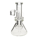 6 Bio Heavy Banger Hanger Beaker With A - Silver Decal Bubblers & Dab Rigs