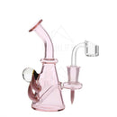 6 Diffused W/ Horns And Marble Banger Hanger Beaker Bubblers & Dab Rigs