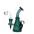 6 Diffused W/ Horns And Marble Banger Hanger Beaker Bubblers & Dab Rigs