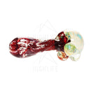6 Fume Frit Hand Pipe With Marbles Pipes