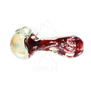 6 Fume Frit Hand Pipe With Marbles Pipes