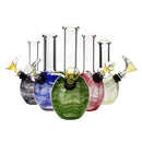 6 Mini Round Bong With A Slide Bongs & Waterpipes