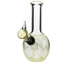 6 Mini Round Bong With A Slide Yellow Bongs & Waterpipes