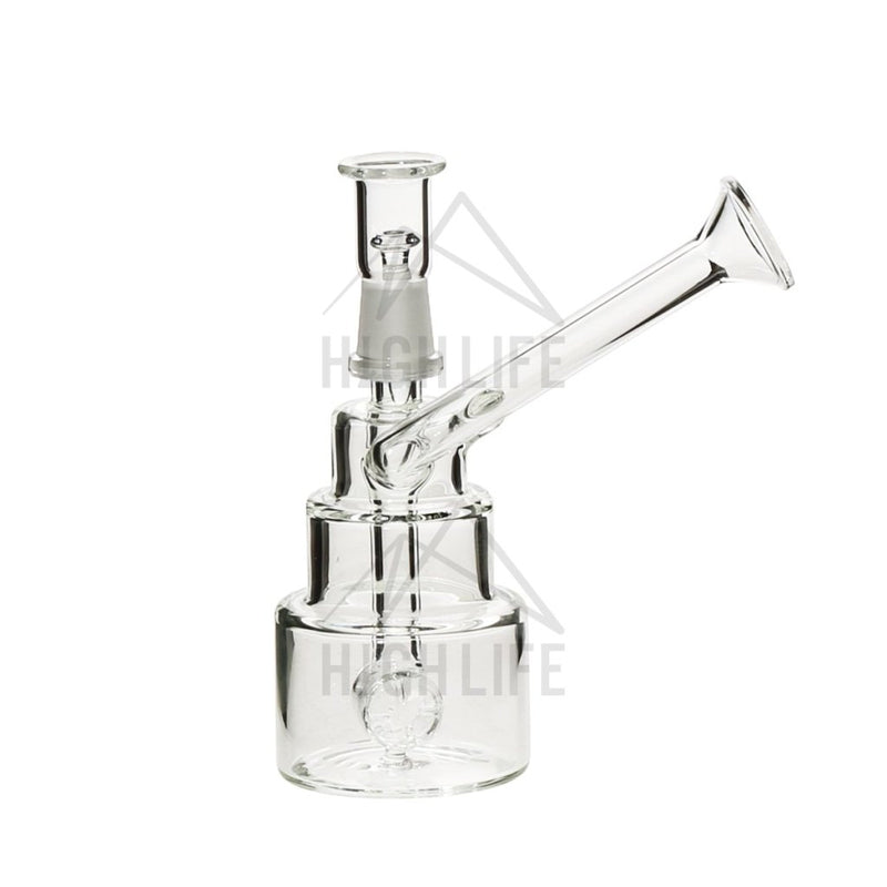 6 Triple Tier Dual Cross Sidecar Dab Rig 14Mm - Clear Bubblers & Rigs