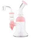 7.5 Dab Rig Slyme Face Showerhead Pink