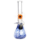 7 Beaker Design Bong W/ Slide - Blue Rake + Assorted Bongs & Waterpipes