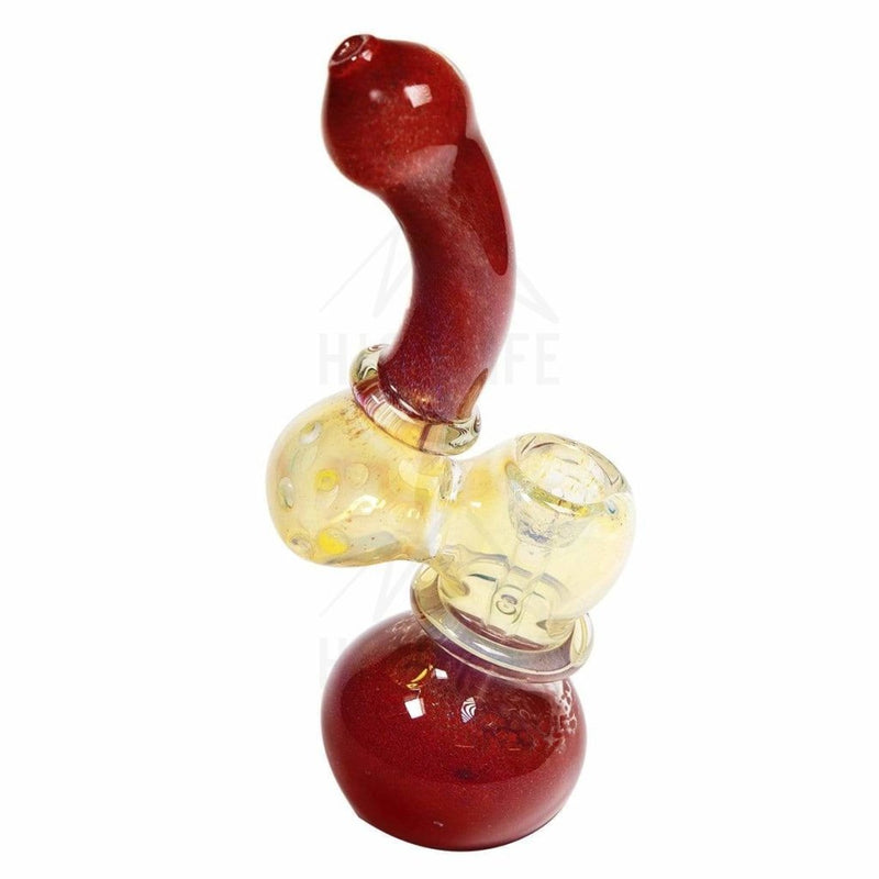 7 Cherry Vanilla Sherlock Bubbler Red Glass