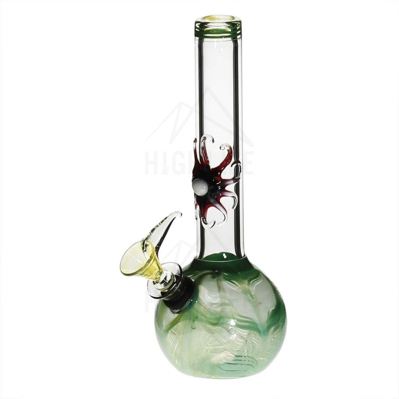 7 Design Bong With A Slide Green Bongs & Waterpipes