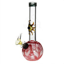 7 Design Bong With A Slide Red Bongs & Waterpipes