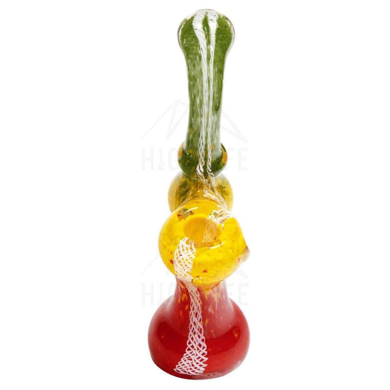 7 Rasta Sherlock Bubbler Glass