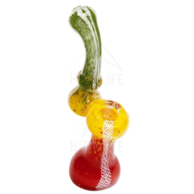 7 Rasta Sherlock Bubbler Glass