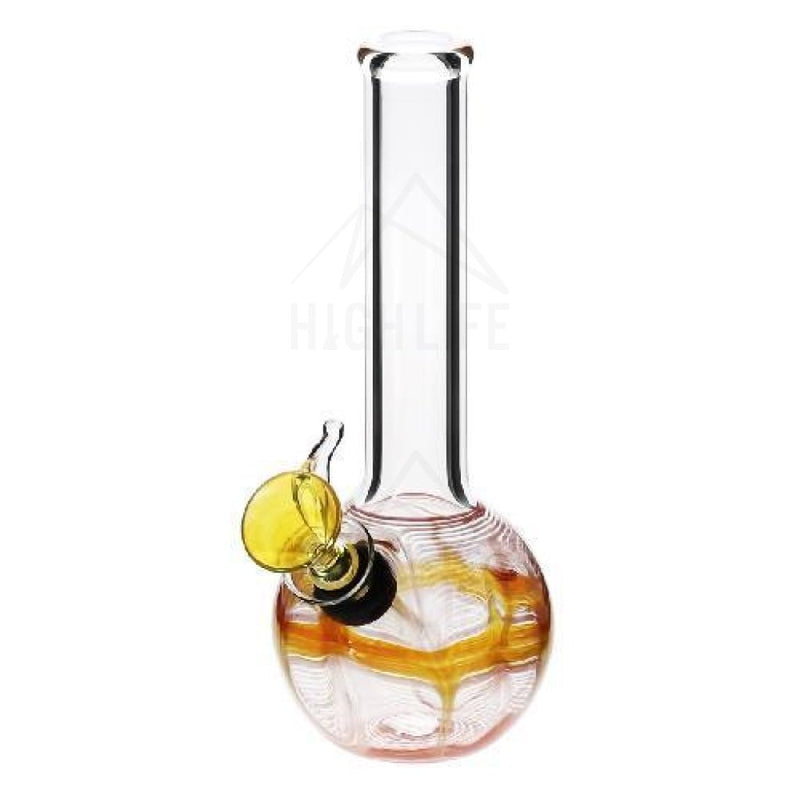 7 Round Bong With A Slide Red Bongs & Waterpipes