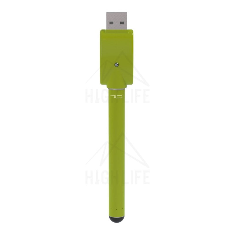 710 Pen Otg Buttonless Battery W/ Charger - Green Vaporizers