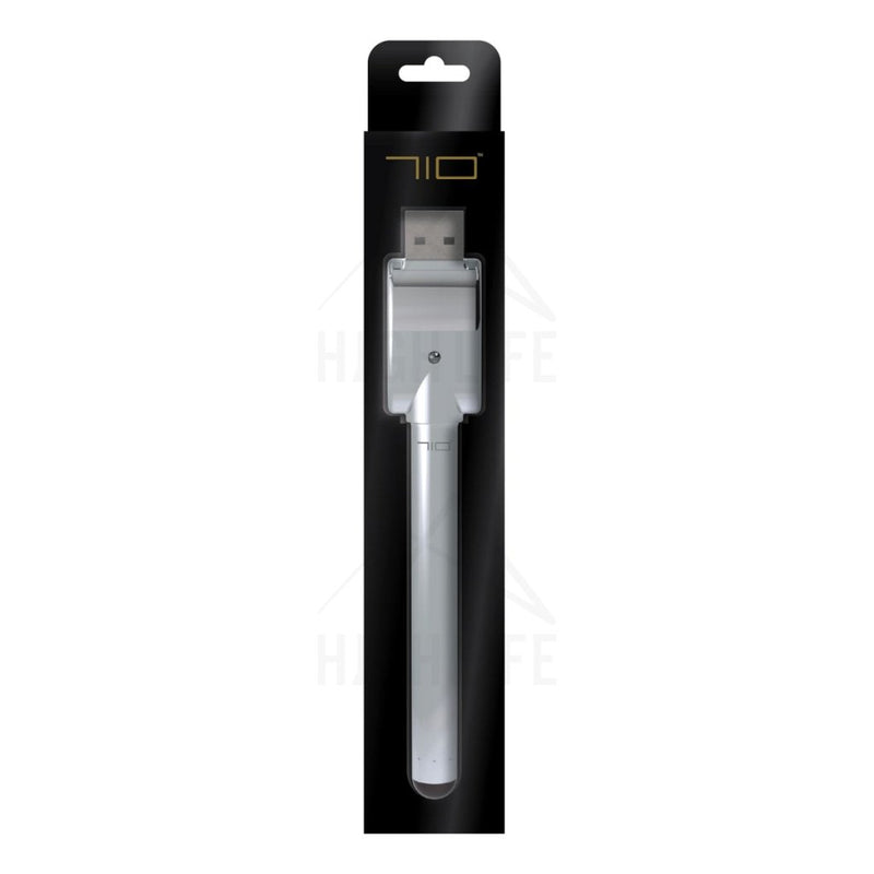 710 Pen Otg Buttonless Battery W/ Charger - Silver Vaporizers