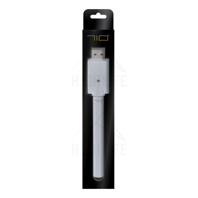 710 Pen Otg Buttonless Battery W/ Charger - White Vaporizers