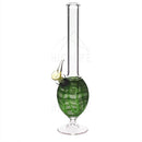 8 Martini Bong With A Slide Green Bongs & Waterpipes